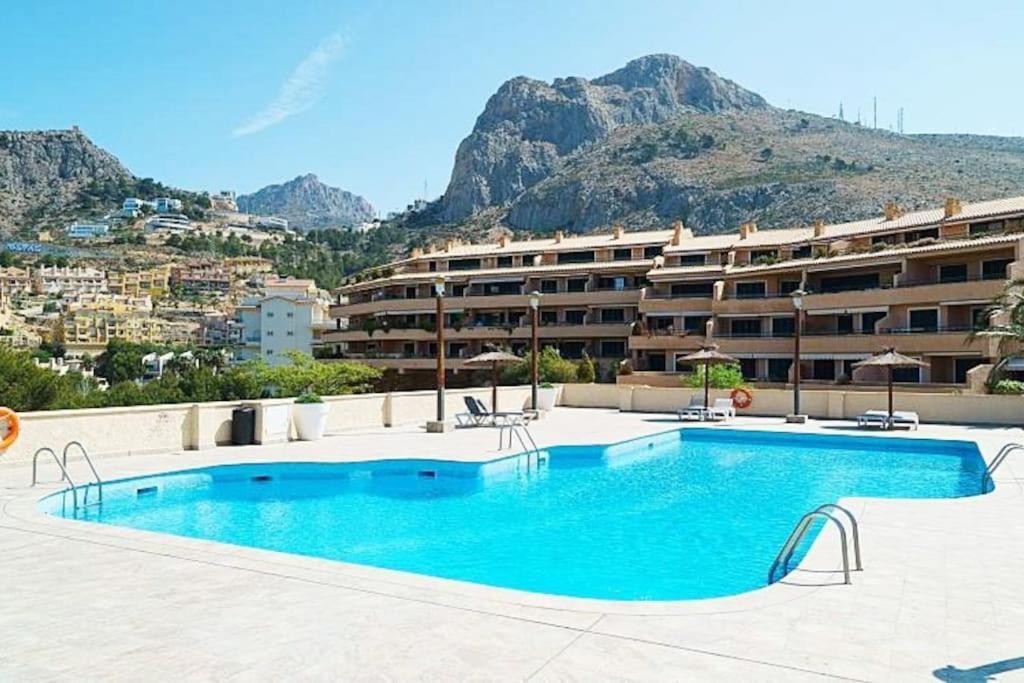Pueblo Mascarat Con Vista Al Mar Leilighet Altea la Vieja Eksteriør bilde