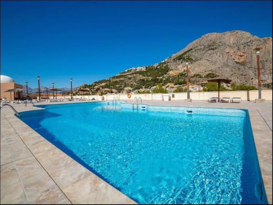 Pueblo Mascarat Con Vista Al Mar Leilighet Altea la Vieja Eksteriør bilde